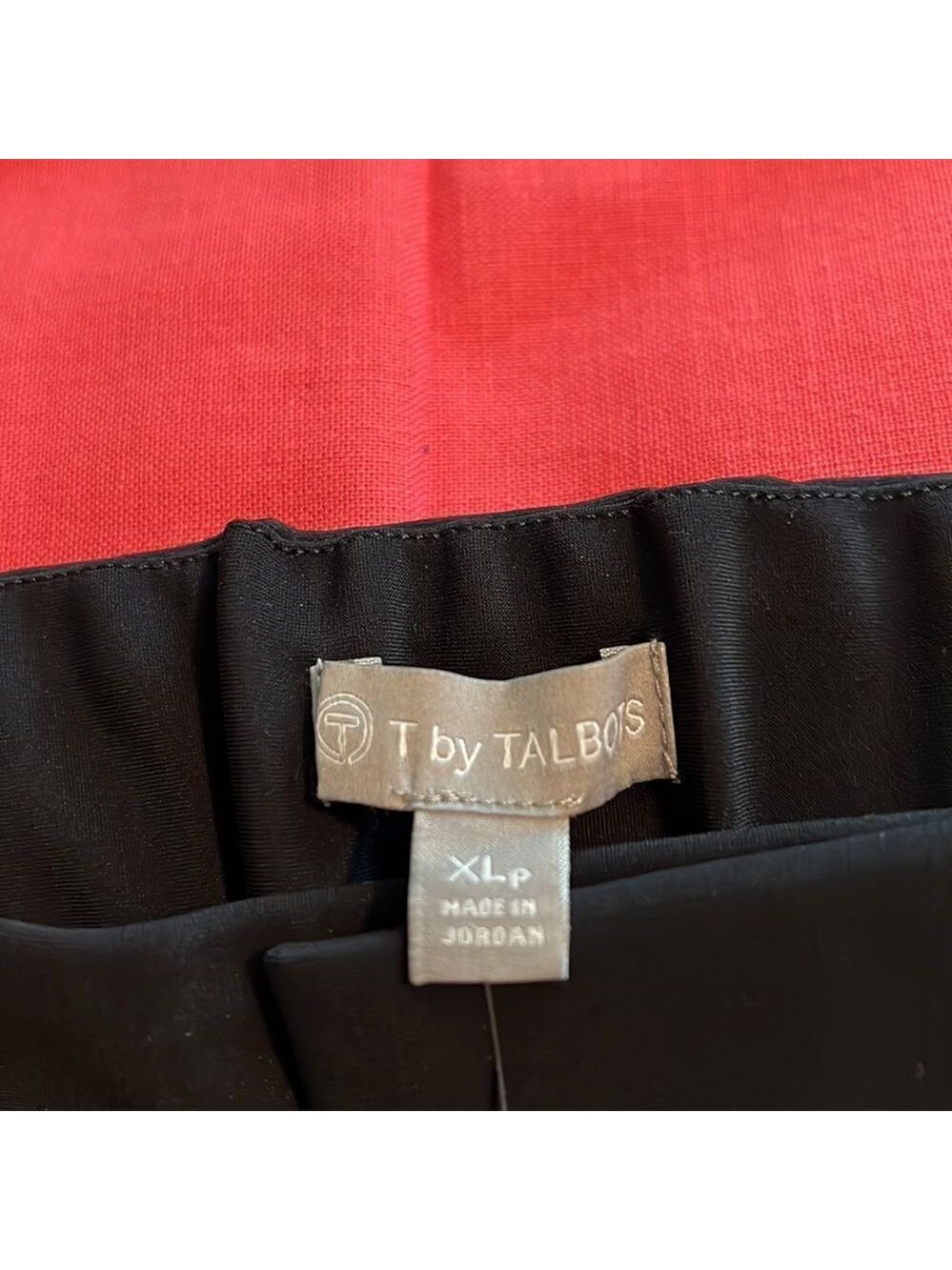 TALBOTS T BY TALBOTS black pants. Petite extra large. New with tags. - Picture 2 of 8